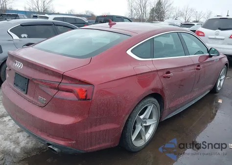 2018 Audi A5 2.0T Premium из США, поврежденный, VIN WAUENCF51JA094572